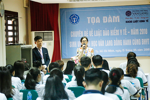 Tọa đàm: Sinh viên Văn Lang đồng hành cùng Bảo hiểm Y tế